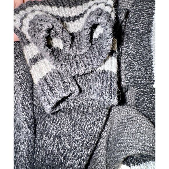 Urban Pipeline Sweater Mens XL Gray Black Colorblock Long Sleeve Full Zip - Picture 6 of 8